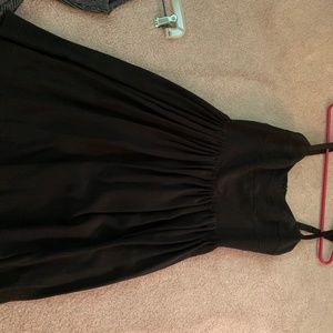 Amanda Uprichard black corset dress